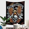 Гобелен с аниме-изображением группы Foo Fighters для гостиной, дома, общежития, декор для дома