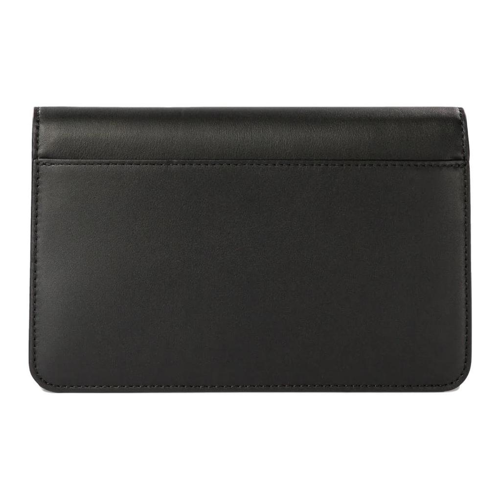 MCM Leather Envelope Wallet with Gold Logo & Diamond Flap for Daily Use & Gifting