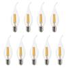 9 Packs 4W LED Light Bulb E14 LED Bulbs Warm White 2700K Vintage Style LED Lamp 40W Equivalent