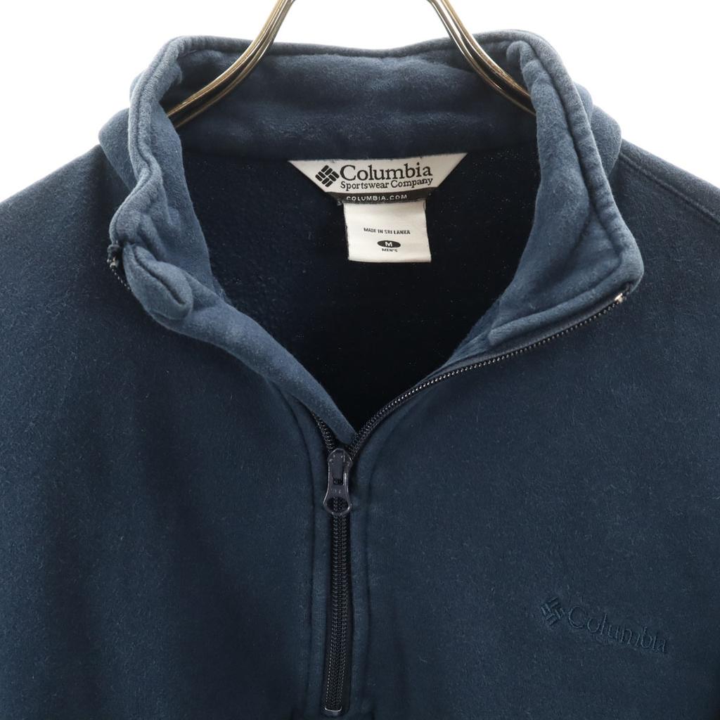 Columbia Long sleeve Half zip trainer M Sweatshirt, outdoor, fleece-lined Men's Used