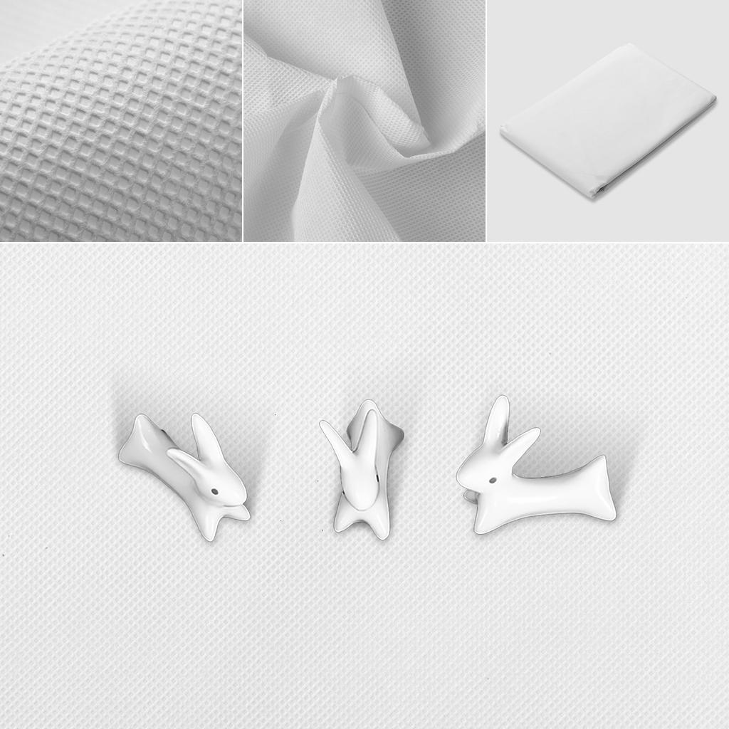 1.6x5м 5x16фт Фотостудия Нетканый Фон Задний Экран Однотонный Белый