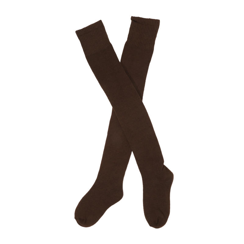 Женские осенние гольфы выше колена, зимние модные толстые очень длинные чулки, гетры