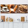 Feeby Set of three pictures canvas print, Coffee and cinnamon