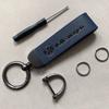 High Grade Leather Keychain Car Keyring Accessories For VW Atlas Jetta Touareg Variant Golf Polo GTI Taos Nivus Passa valve stem Dg2