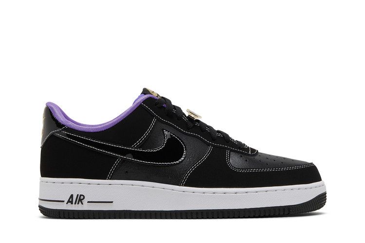 Men's Sneakers Nike Air Force 1 Low '07 LV8 World Champ Black Purple Black/Iron Grey/White/Black
