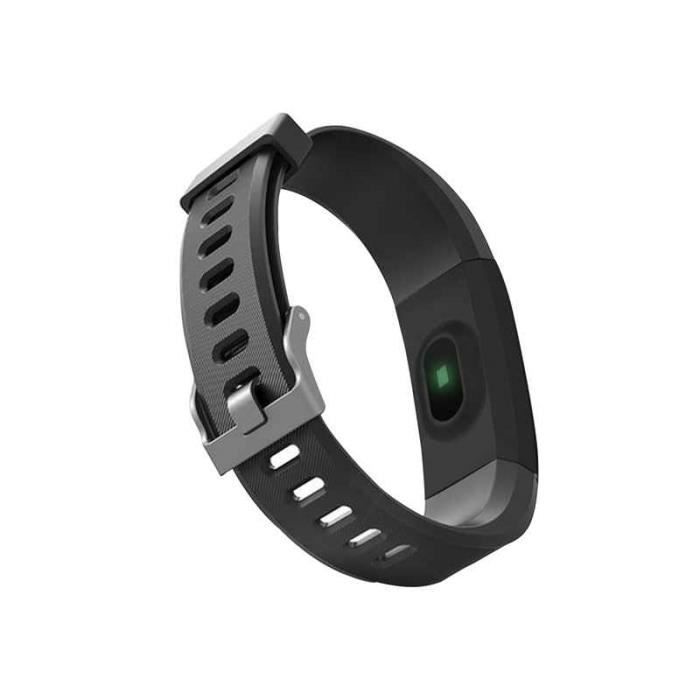 Браслет Connecté Фитнес-трекер Bluetooth — Noir — Surveillance de la santé — Совместимость с Android