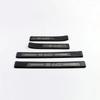 For Volvo S60 T5 2022 Door Sill Protector Car Accessories Auto Threshold Scuff Plate Stickers Steel Pedal Trim