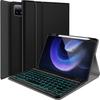 Чехол для планшета Xiaomi 7 с клавиатурой и слотом для стилуса, Redmi Pad 2, Poco Pad X1, 7-цветная подсветка