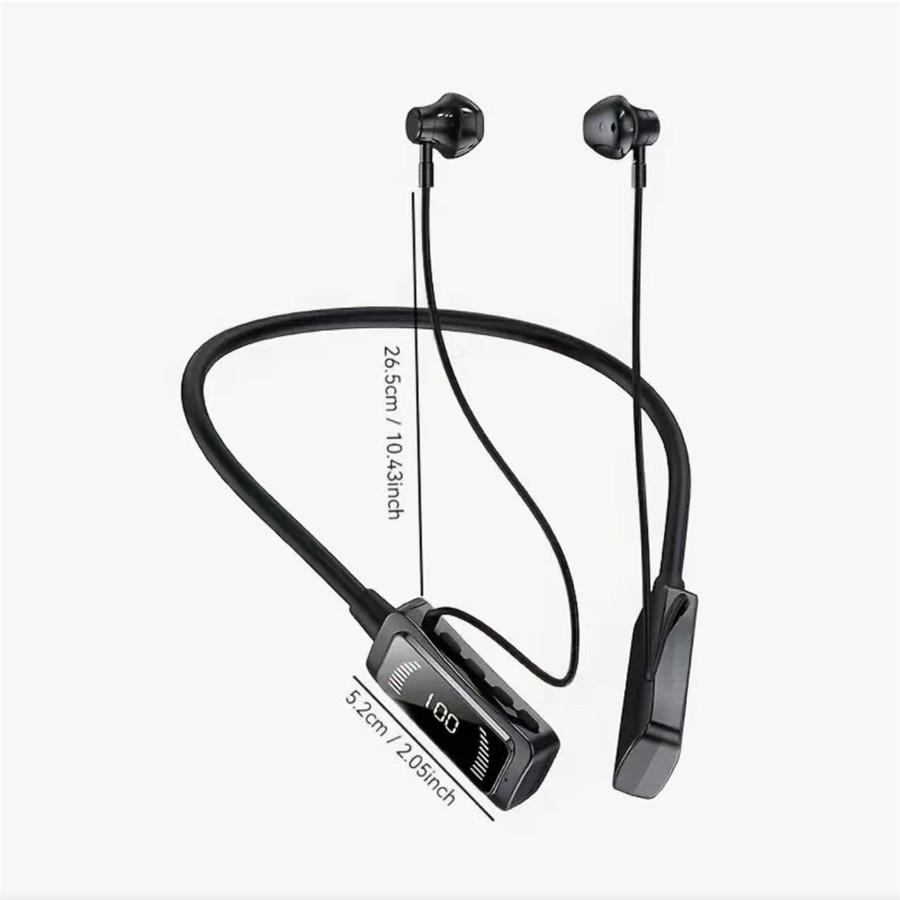 Xiaomi New Long Endurance LED Bluetooth Earphones HiFi Sound Earbuds Wireless Headphone Sports Gamer Neckband Neck-hanging Headsets