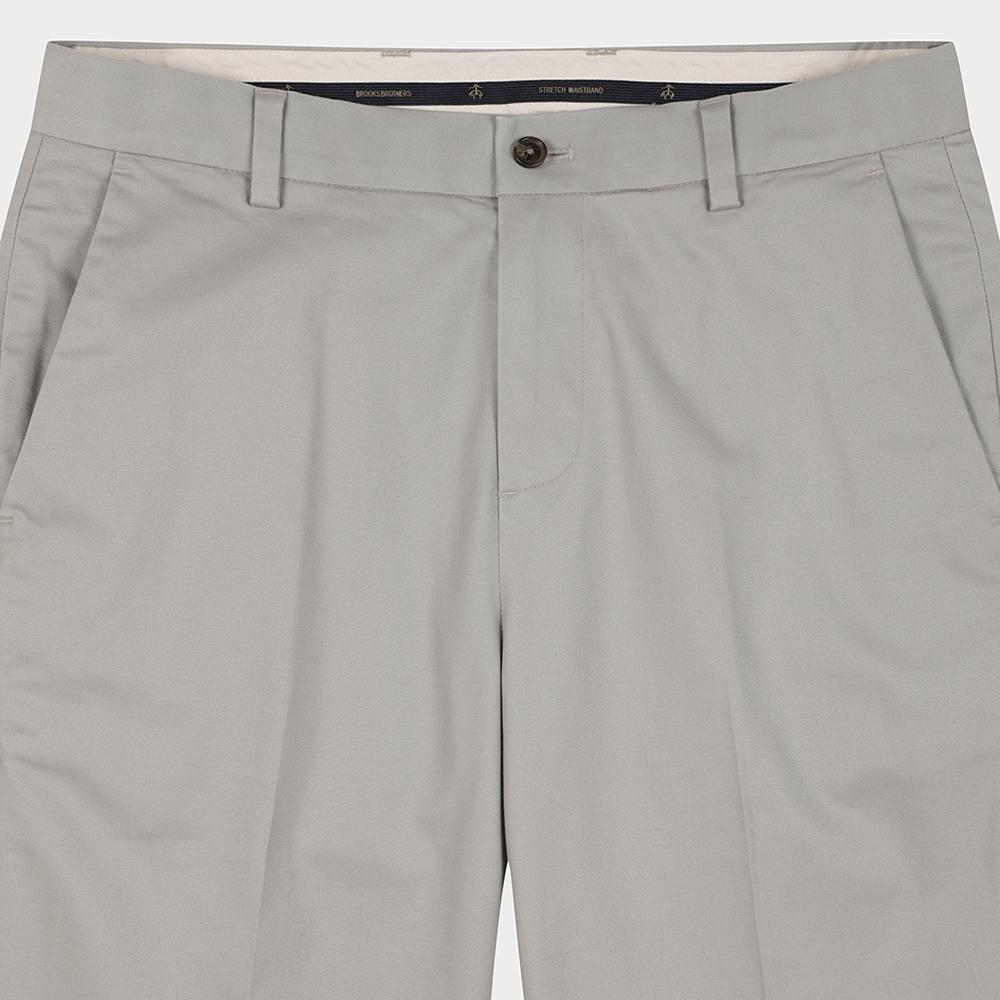 BROOKS BROTHERS Хлопковые чиносы с эластаном, очень узкий крой, Advantage (хаки) (Bbpcmf97402)