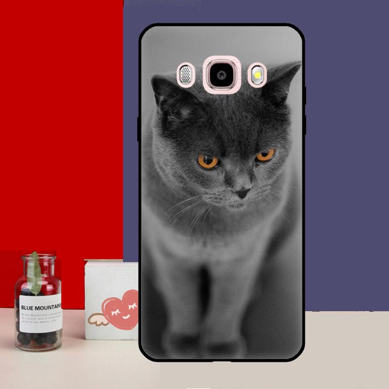 Чехол с британским короткошерстным котом для Samsung Galaxy J7 J5 J3 J1 A3 A5 2017 2016 J4 J6 Plus A6 A7 A8 A9 2018 задняя крышка