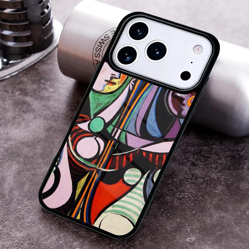 Picasso Abstract Art Painting Phone Case for iPhone 17 16 15 Pro Max Air 14 13 12 11 Plus Shockproof Capa Cover