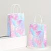 15 шт. Подарочные пакеты «Русалочка» Пакеты для подарков на вечеринку в тематике русалок Пакеты для сладостей с ручкой Пакеты для упаковки подарков Украшения в тематике русалок Летние подарочные пакеты