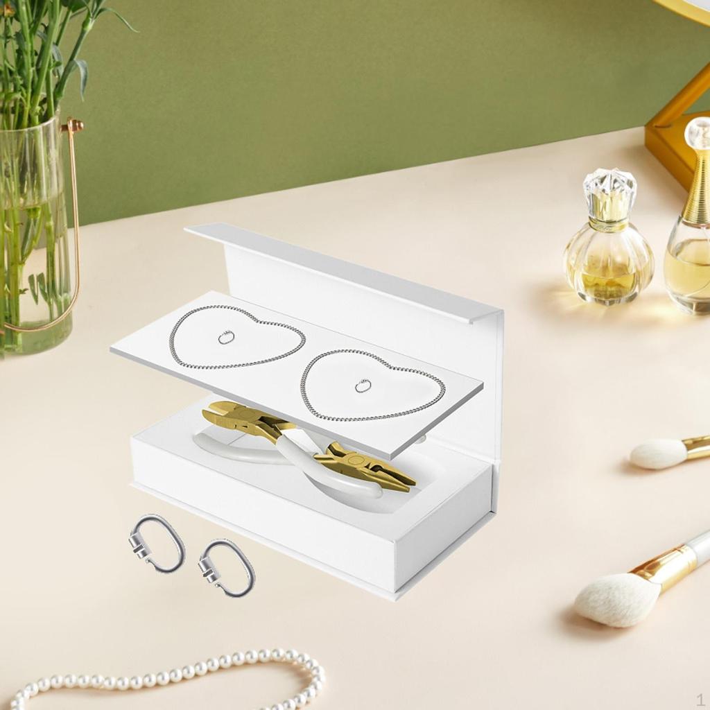 2шт. Набор постоянных браслетов для пар, запертые на руку цепочки, изготовление браслетов своими руками для