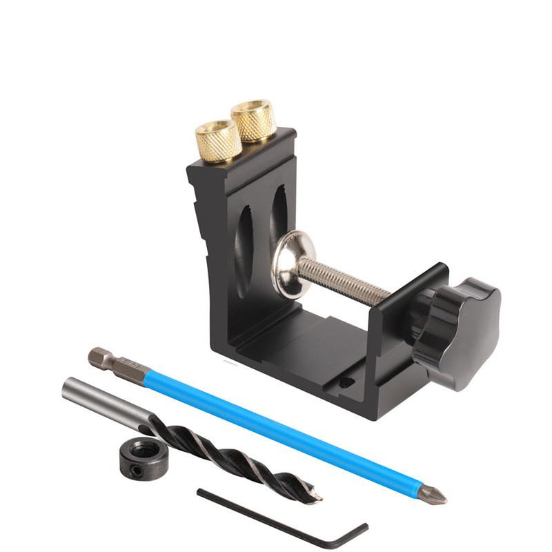 Портативный косой сверлильный станок для дерева, наклонный кондуктор для сверления, бытовой инструмент для сращивания и установки деревянных панелей