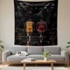 Kobe Bryant Michael Jordan Two Legends Forever NBA Hoops Bohemian Tapestry for Fans Home Decor