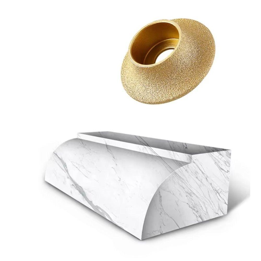 75 мм Мрамор Гранит Плитка Обрезка Шлифовальный Круг Французская Кромка Угловая Шлифмашина Шлифовальный Диск