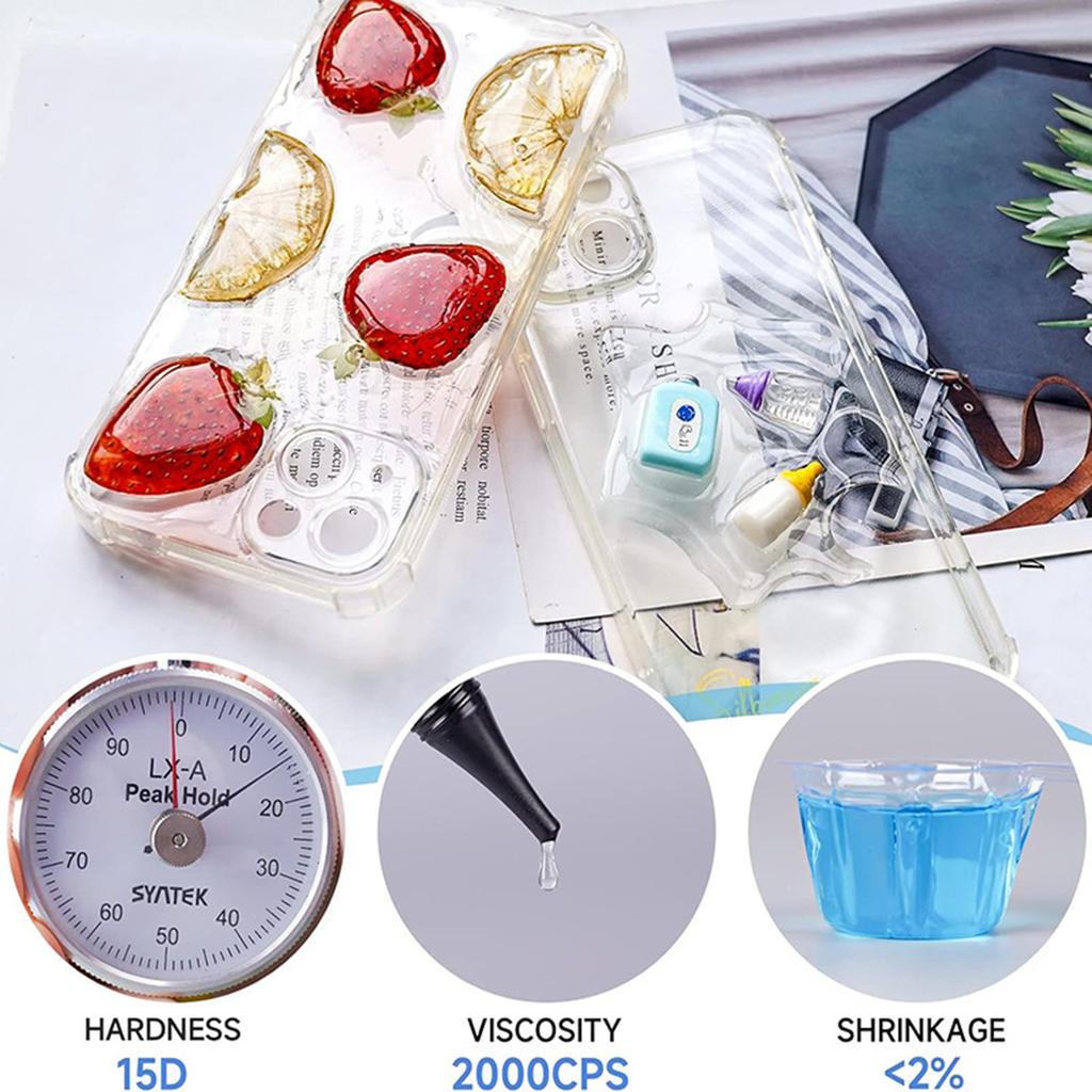 УФ-смола «сделай сам» для изготовления ювелирных изделий, прозрачный активированный солнечным светом клей, мягкий клей для фильтрации вредного света