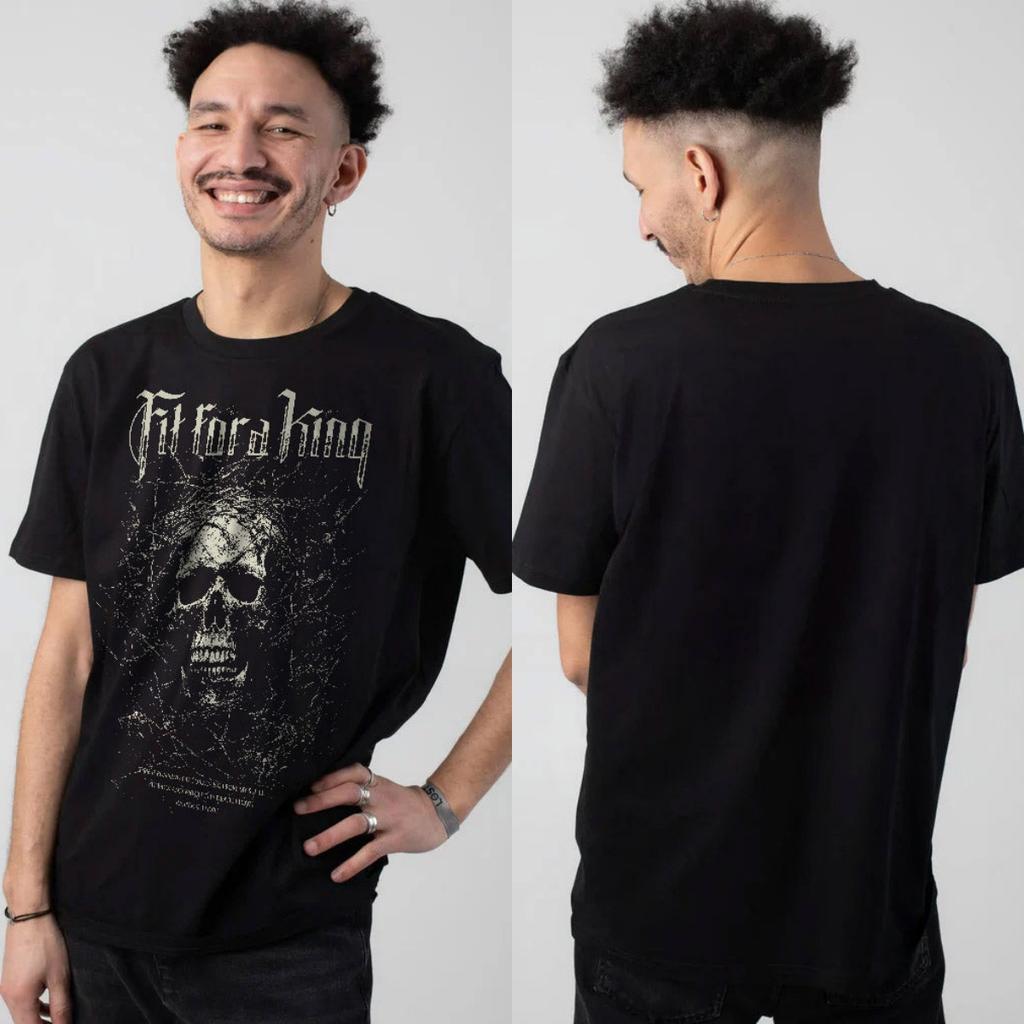 Rare Fit for A King Graphic Cotton Tshirt Unisex Summer Short Sleeve Fashion Brand Tee Luxury Casual Vintage Tees