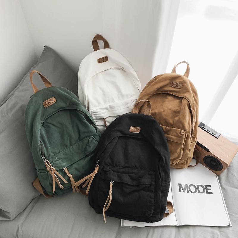 Школьный рюкзак для мужчин, школьный рюкзак для старшеклассников, старый потертый холщовый рюкзак, женский