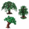 Модель MOC Креативные Строительные Блоки Серия «Лес» DIY Модели Деревьев Премиальный АБС-Пластик Игрушки Образовательные Подарки для Детей и Взрослых