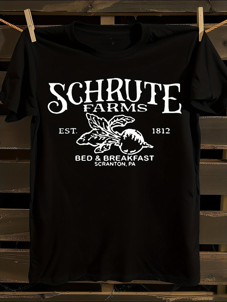 Schrute Farms Plus Size Cotton Tshirt