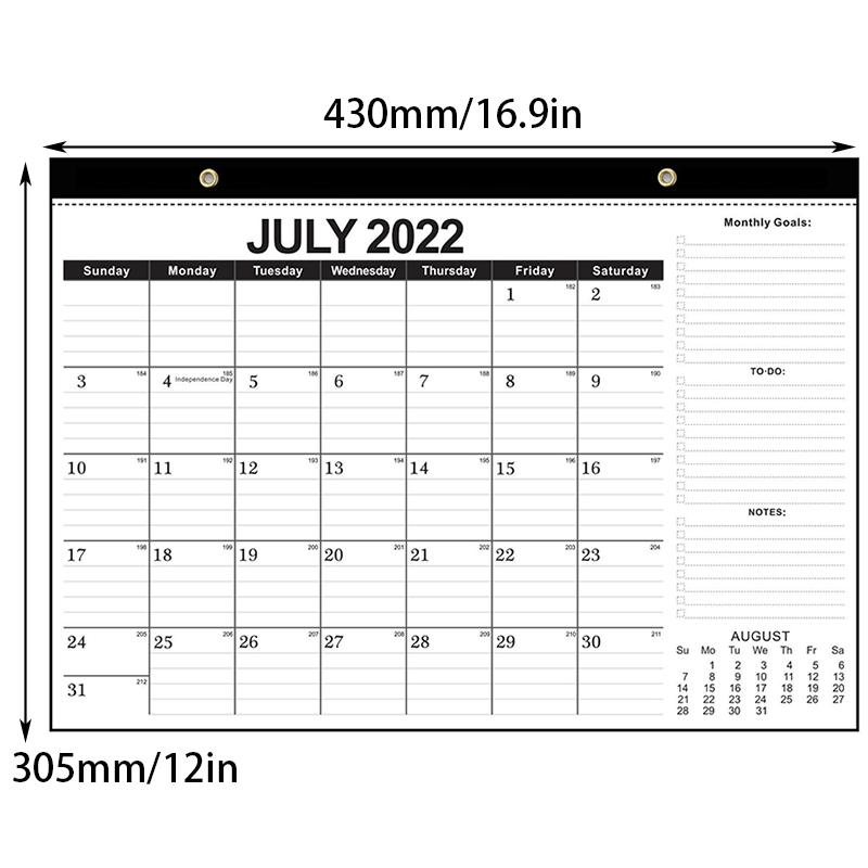Настенный календарь 2024 года, подвесной ежемесячный календарь-планировщик, ежемесячный офисный календарь для украшения дома и офиса, поделки WWO66