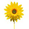 Yousheng Sunflower Pinwheel 3-Tier Sunflower Garden Wind Spinner Ground Insert Yard Decor Windmill for Patio Lawn Decoration