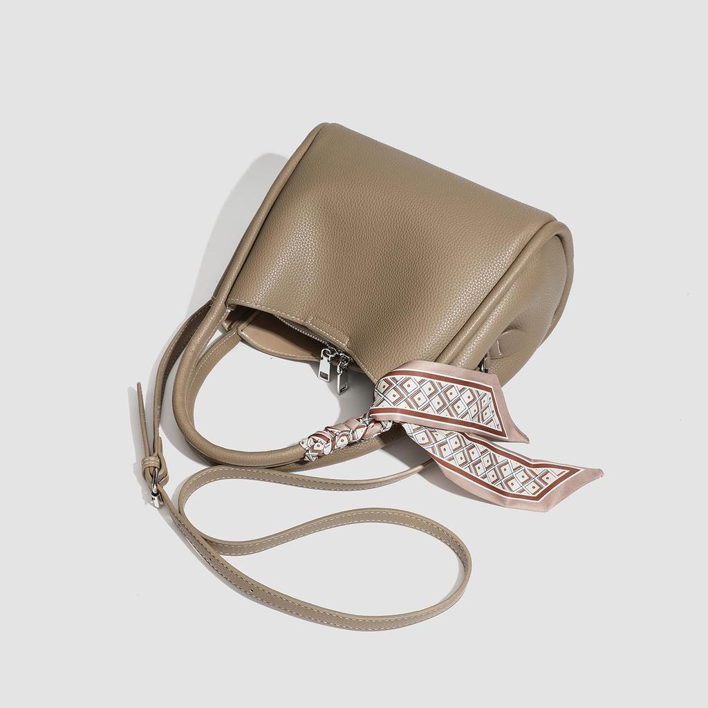 2025 Универсальная женская модная сумка-ведро - Высококлассный стиль кроссбоди и на плечо