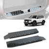 Защита заднего бампера Hasiro для нового Land Cruiser 250, накладка на порог, нержавеющая сталь, защита от пятен и царапин, кастом, легко держится, черная серия для 7-местного автомобиля, накладка,