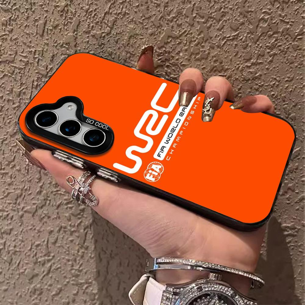 WRC Rally Racin Phone Case IMD Colorful Case Silver for Samsung Galaxy S25 S24 S23 S22 S21S20 Plus Ultra FE