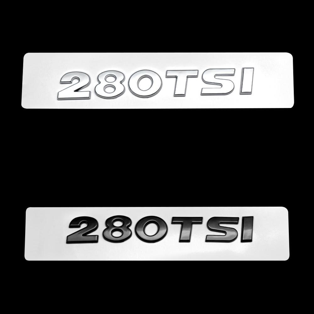 SVLHP1 For Volkswagen VW GTI Golf8 Polo Passat CC Tiguan R32 RLine Bora CC Caddy Touareg 3D ABS Car Trunk Logo Sticker Auto Accessories