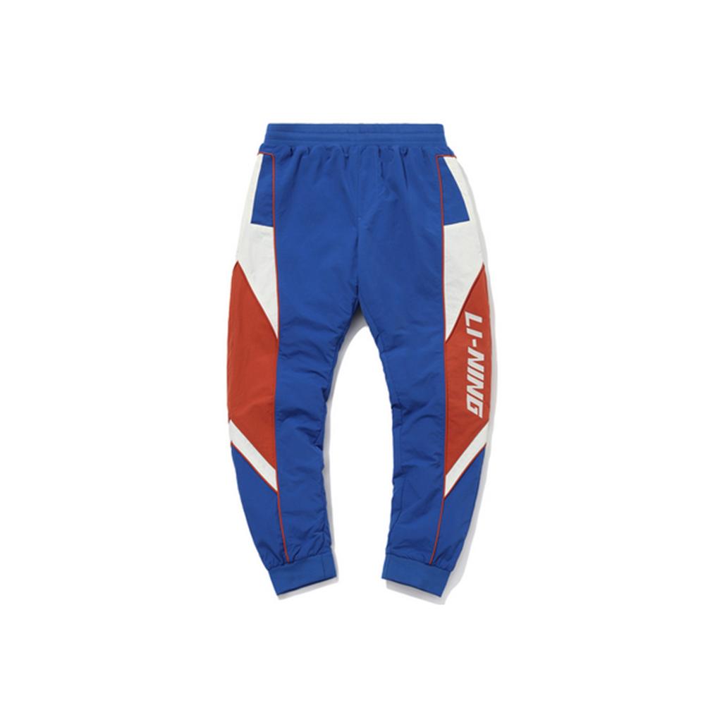 Штаны спортивные мужские Li Ning CF Series Color Block Knit, цвет штормовой синевы AYKQ807-2