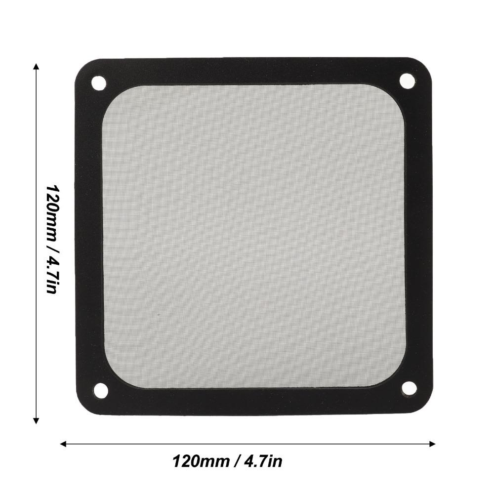 5PCS Nylon Mesh Fan Dust Filter Easy Installation Computer Fan Filter PC Cooler Filter Power Supply