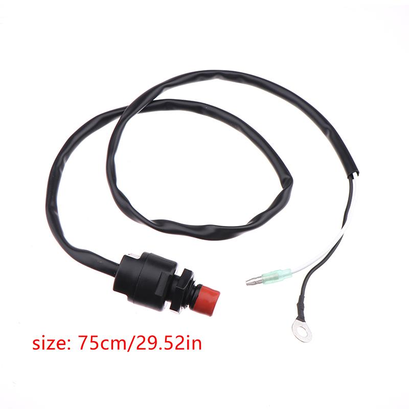 Универсальный лодочный подвесной моторный двигатель выключатель запуска двигателя бесключевой кнопка применима для судов