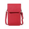 2023 Women's Touch Screen Crossbody Bag: Fashionable, Transparent Soft Leather, Versatile Trend