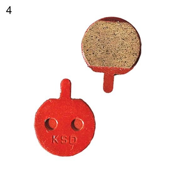 1 пара велосипедных тормозных колодок Компактные Бесшумные Полуметаллические Съемные Колодки для Дискового Тормоза для MTB Шоссейного Велосипеда