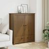 823517 vidaXL Buffet Honey Brown 83x41.5x100 Cm Solid Pine Wood
