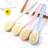 Long Handle Bath Brush Exfoliating Back Massage Shower SPA Foam Bathroom Accessories Soft Sponge Scrubber Body Cleansing Brushes