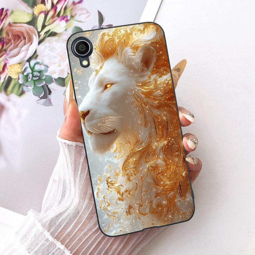 Black Cover For Asus ZenFone Live L2 Case ZA550KL Cute Cat Fashion Butterfly Funny 2D Painted Casing For Asus ZenFone L2 Live