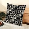 JAPANESE Style Cushion Cover Soft Short Plush Pillow Cover Smooth Cozy Texture Aesthetic Cushion Case Home Decor