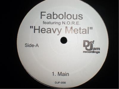 12-дюймовая пластинка FABOLOUS Heavy Metal Make Me Better Remix DJF056 DEF JAM RECORD 2007 US Рэп Хип-хоп R&B Б/у
