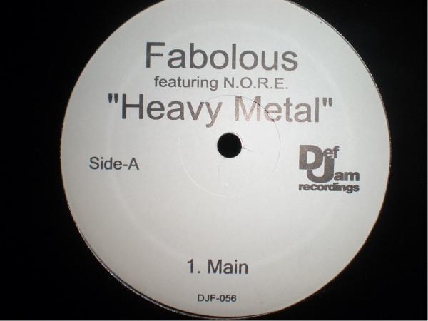 12-дюймовая пластинка FABOLOUS Heavy Metal Make Me Better Remix DJF056 DEF JAM RECORD 2007 US Рэп Хип-хоп R&B Б/у