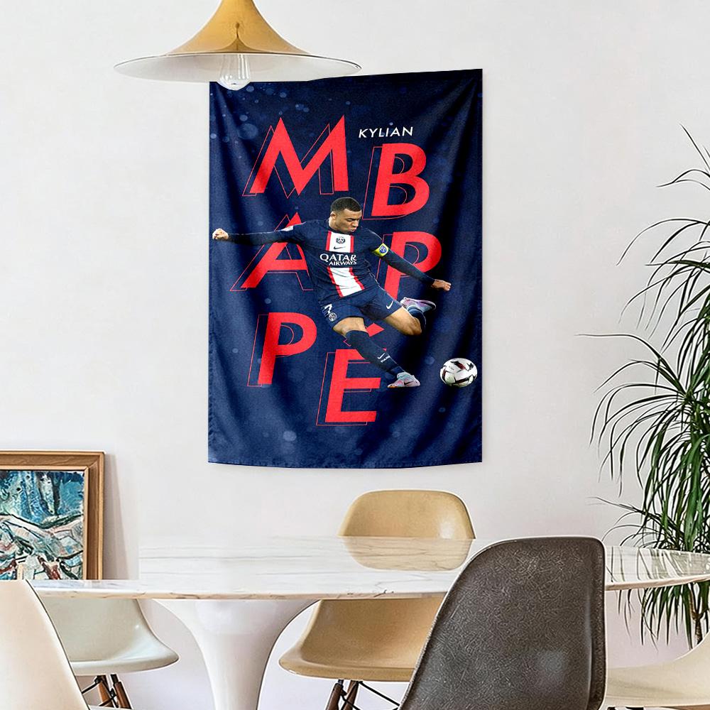 Mbapp'S Performance Wall Decor Tapestry Art For Pet Memorial Birthdaywedding Party Backdrop Family Gift