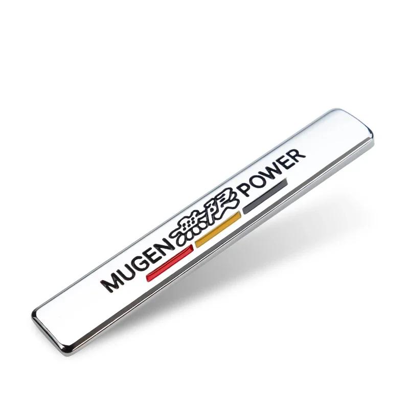 For Honda Civic Fit Jazz Accord Pilot CRV Odyssey City 3D Metal Car Emblem Stickers Side Fender Tail Trunk Styling Accessories CB0