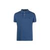 Polo Solid Logo Embroidered Short Sleeve Polo Shirt Men Tops Navy-Blue 710680784-046