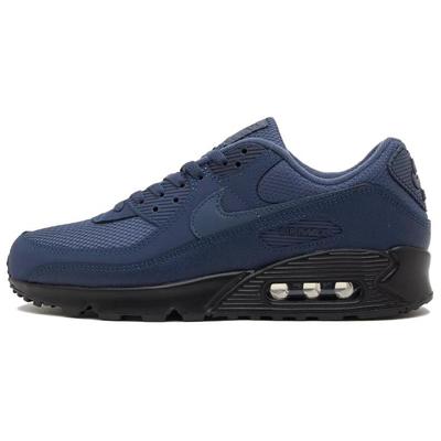 Кроссовки Air Max 90 Leather Мужские Синие HQ3828-451