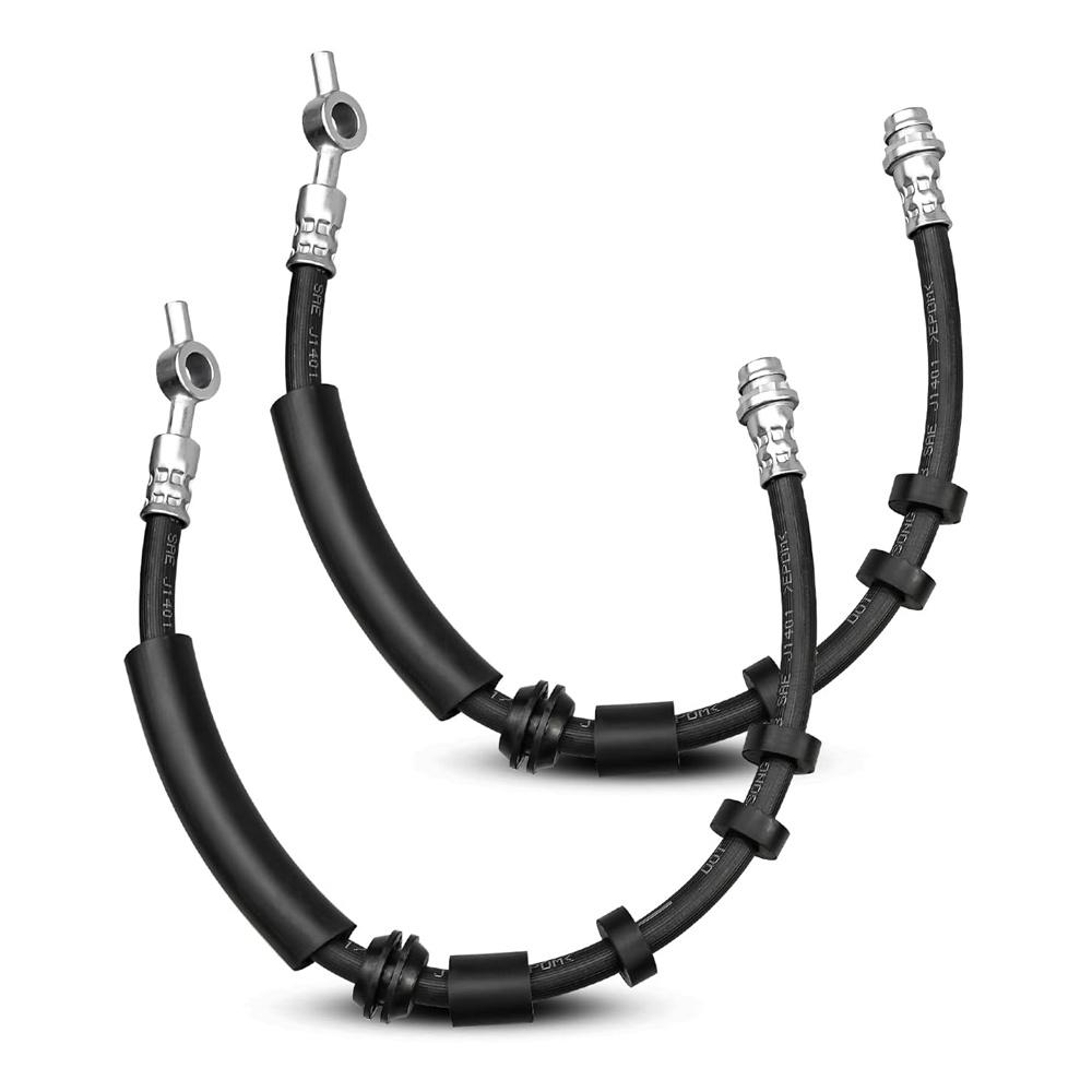 LH + RH Front Brake Hose For Land Range Rover Evoque Discovery Sport 2012-2019