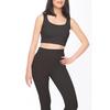 Lookus Womens/Ladies Maside Ribbed Top And Leggings Set