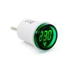 Цифровой амперметр тока и напряжения, круглый светодиодный дисплей, вилка ЕС, цифровой светодиодный дисплей, электроприборы